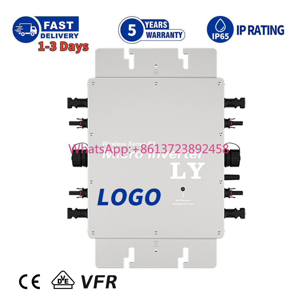 Micro Inverter 1400W Solar Grid Tie - Waterproof Solar Grid Tie Microinverter WIFI