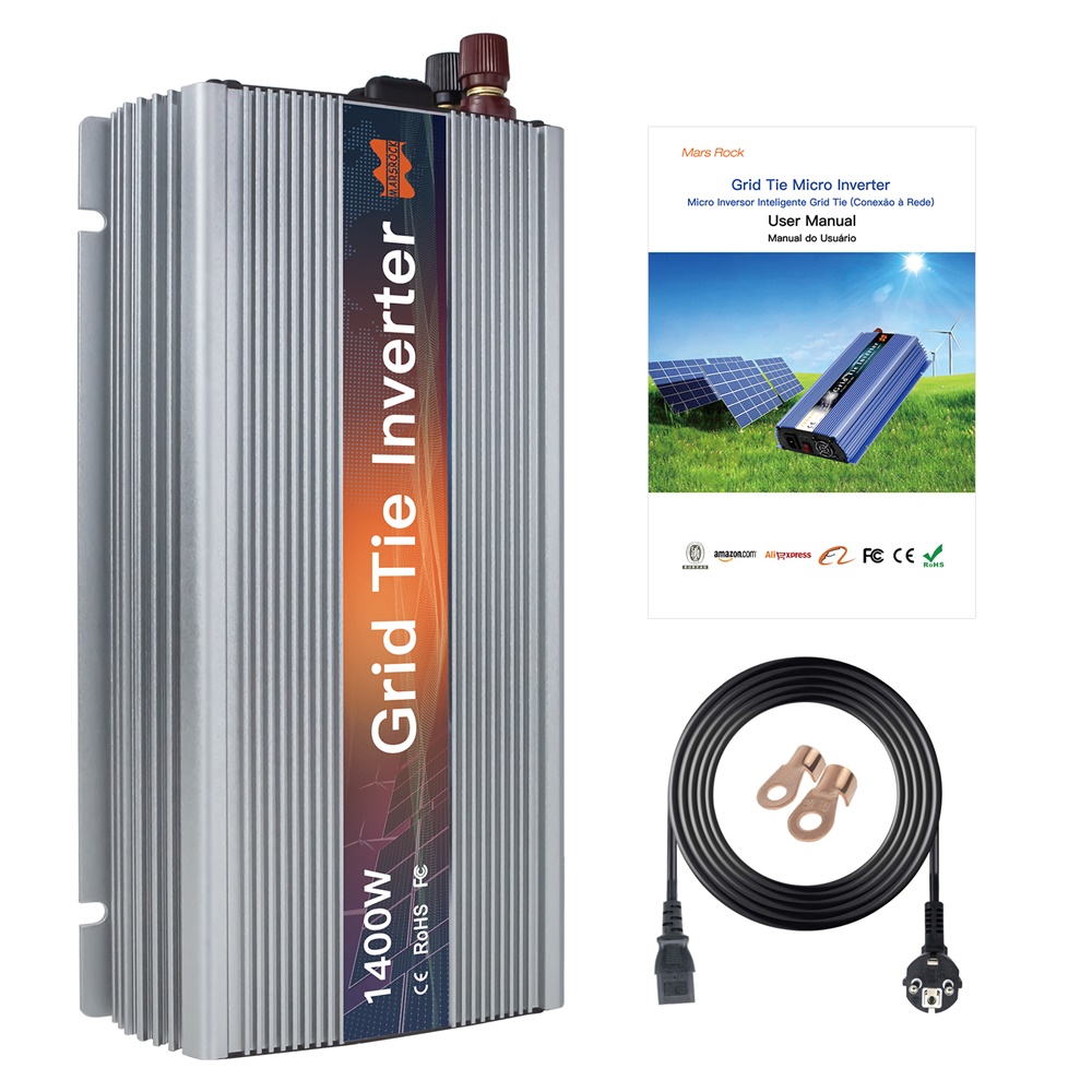 1000-1400W Grid Tie Micro Sola - огляд і ціна Micro Inverter 1400W Solar Grid Tie