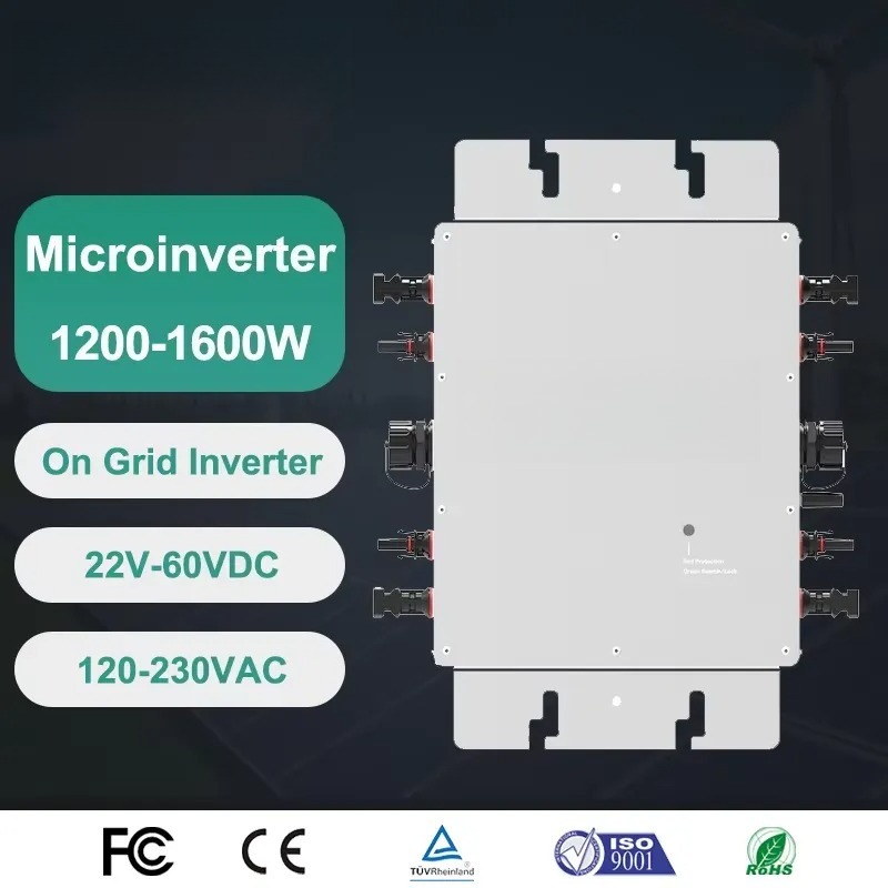 Smart App WiFi Monitoring Micr - огляд і ціна Micro Inverter 1400W Solar Grid Tie