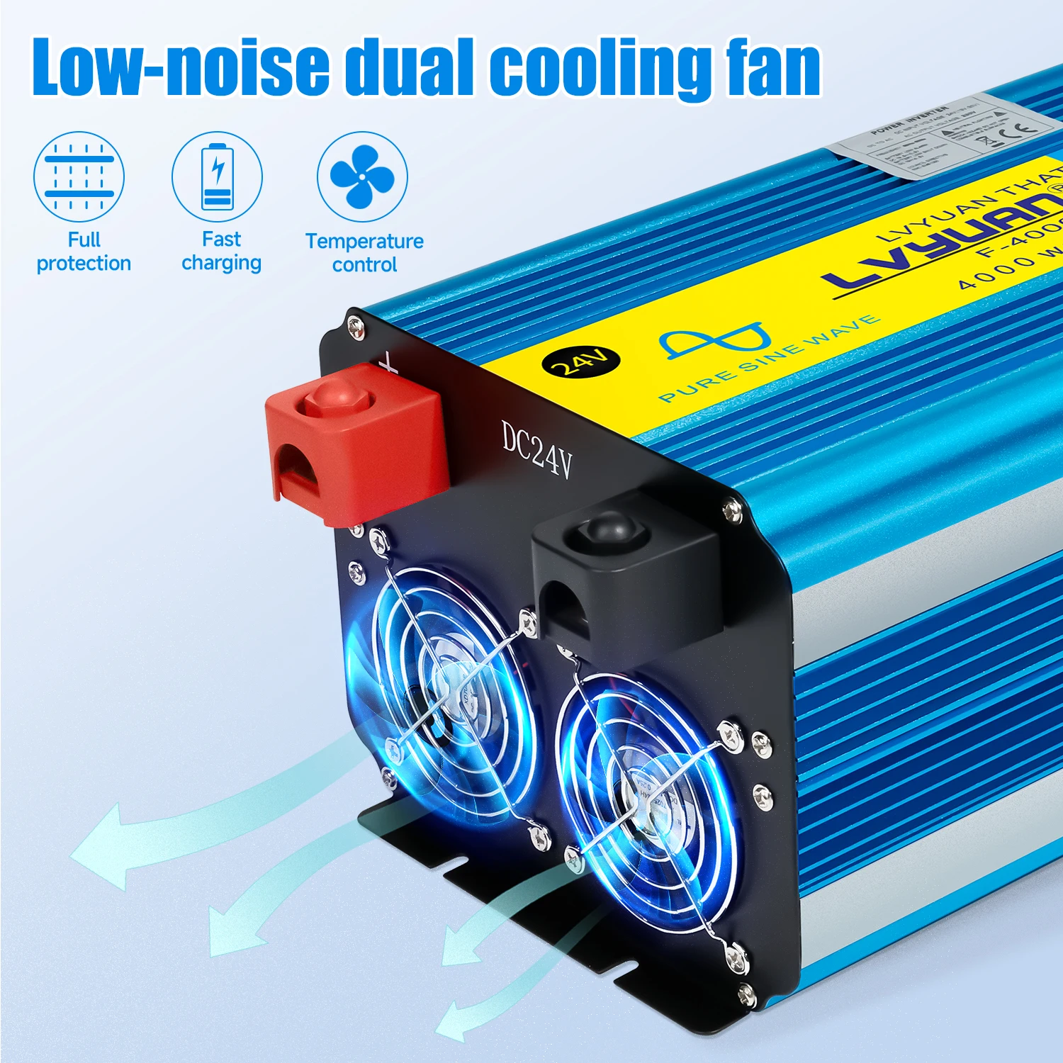 Solar Pure Sine Wave Power Dc  - огляд і ціна Off Grid Solar Inverter 48V 6000W