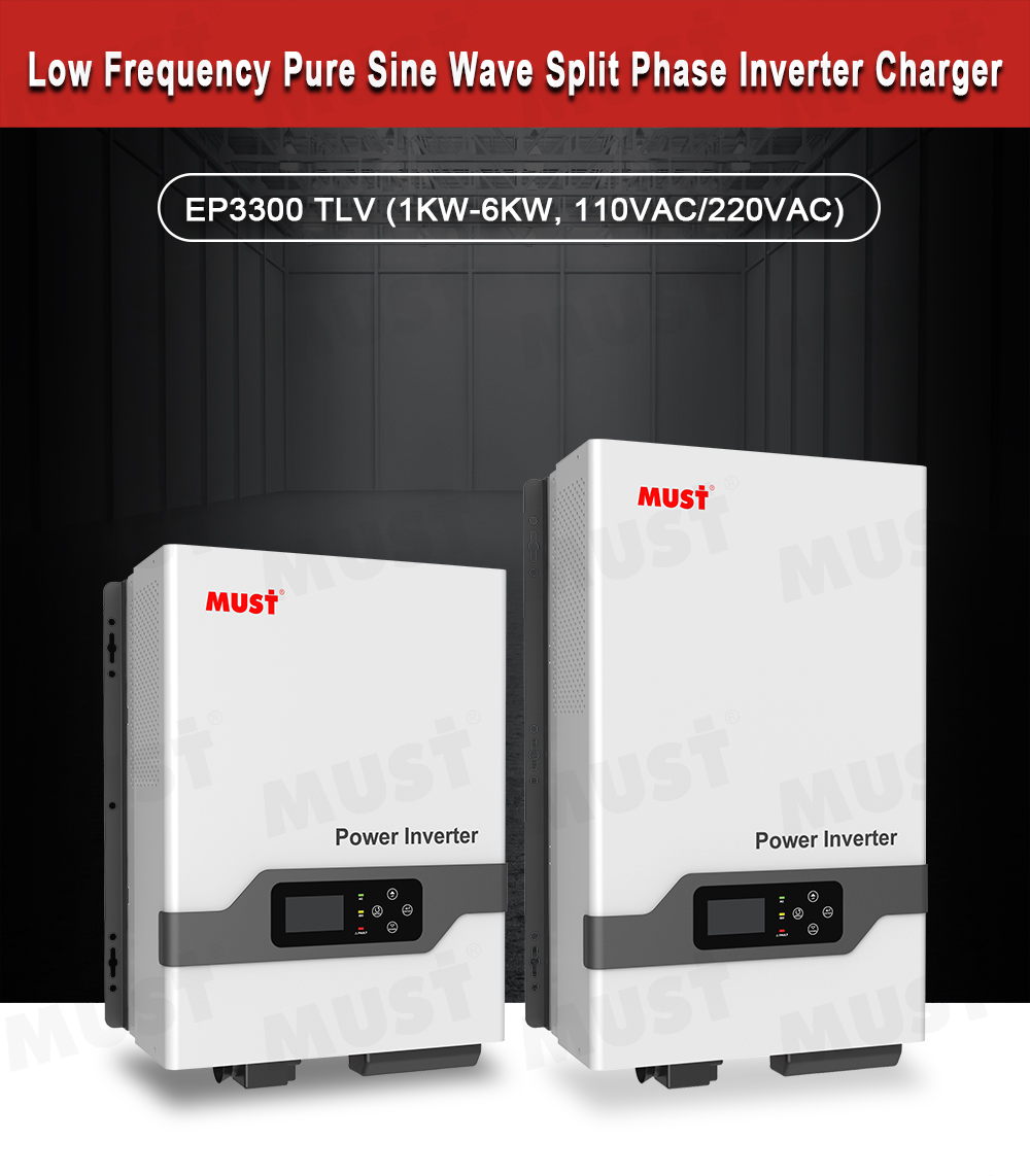 Must Best Selling 110V 120V 22 - огляд і ціна Pure Sine Wave Inverter 5000W 48V 220V