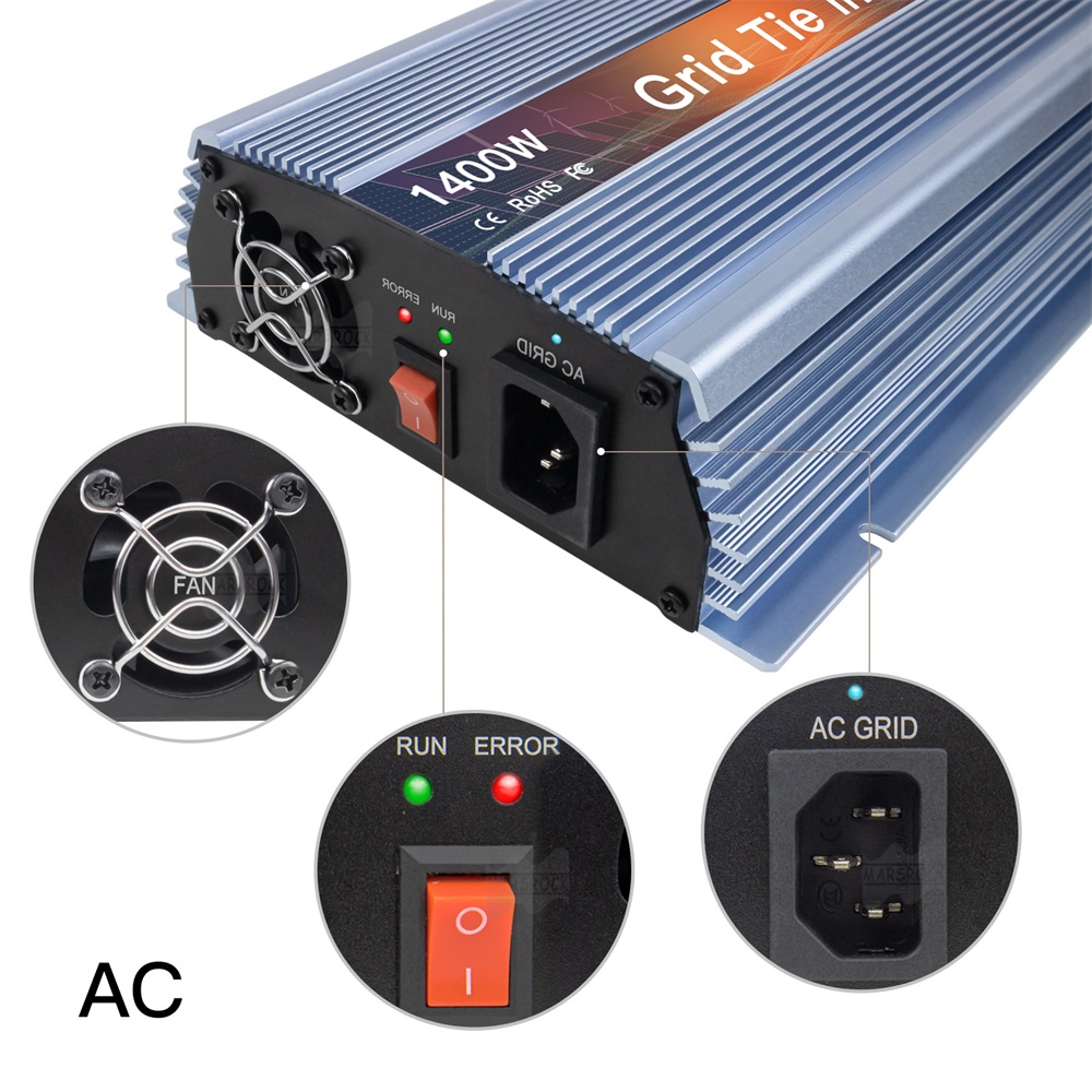 1400W Grid Tie Micro Solar Inv - огляд і ціна Micro Inverter 1400W Solar Grid Tie